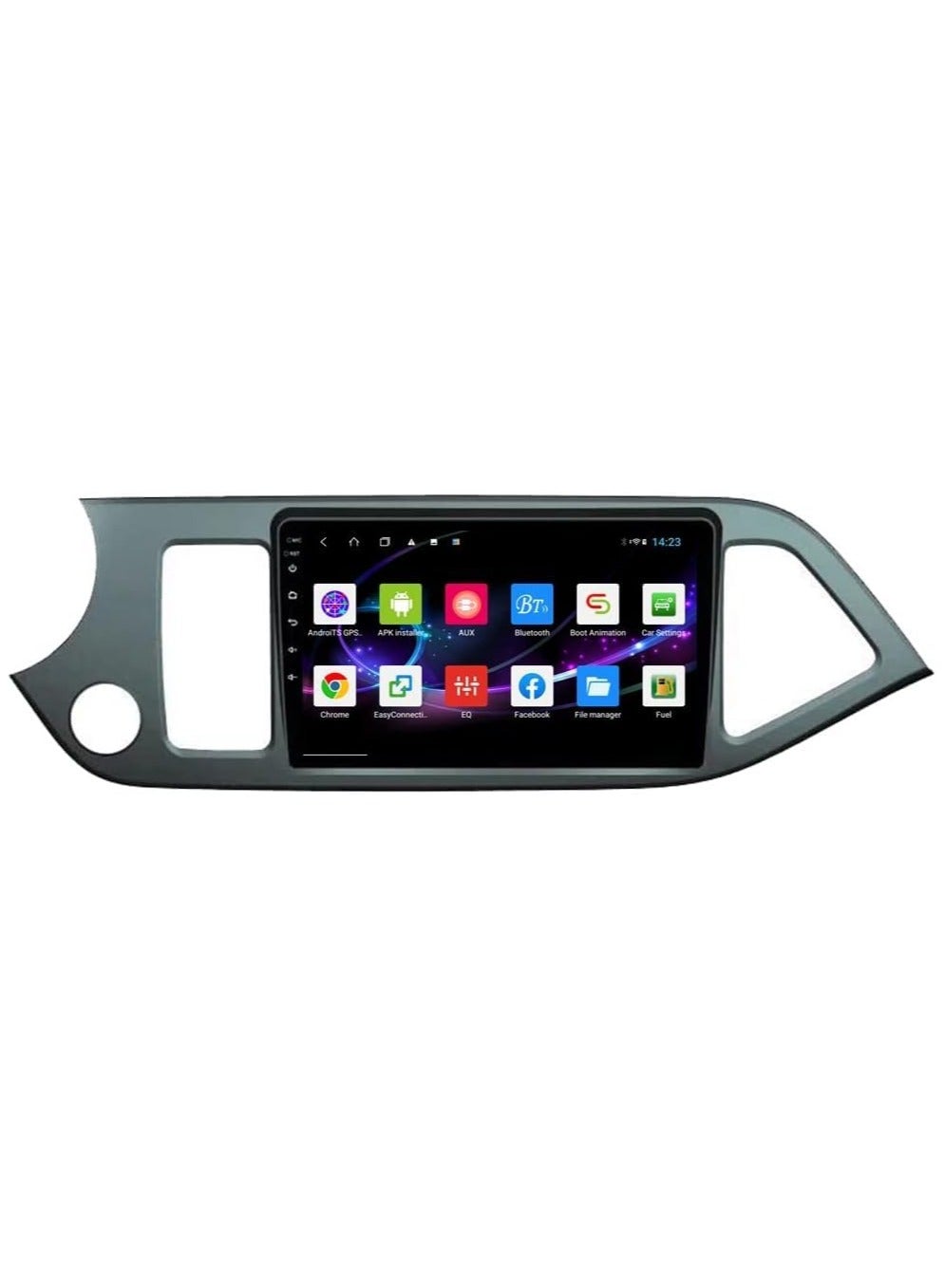 Compare Android Screen For Kia Morning Picanto 20112015 6GB RAM 128GB ROM SIM Card Support Apple Carplay IPS Touch Screen DSP built In Bluetooth USB Radio WiFi Play Store AHD Camera included at KSA Price