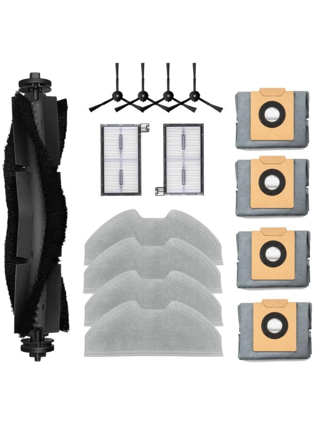 Compare 15pcs Replacement Accessories Kit compatible with eufy X8 Pro Robot Vacuum at KSA Price