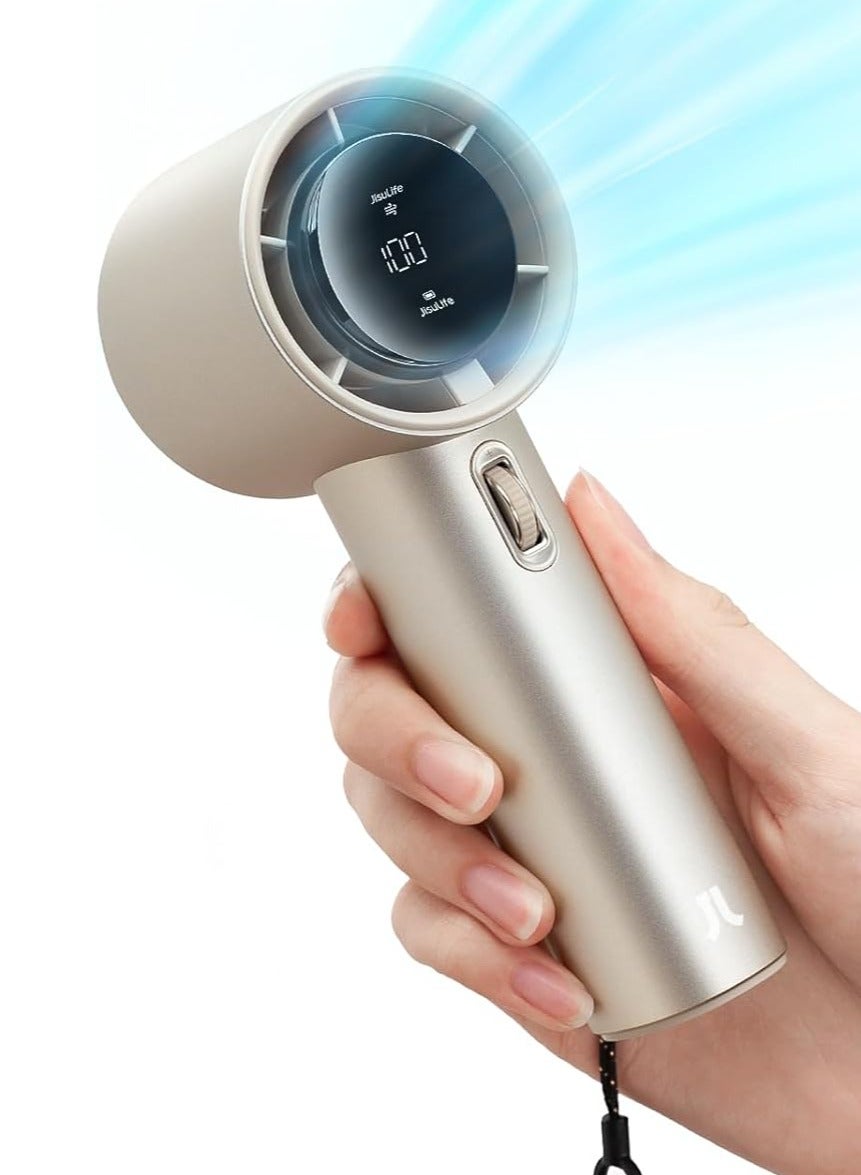 JISULIFE Portable Handheld Fan, Mini USB Rechargeable…