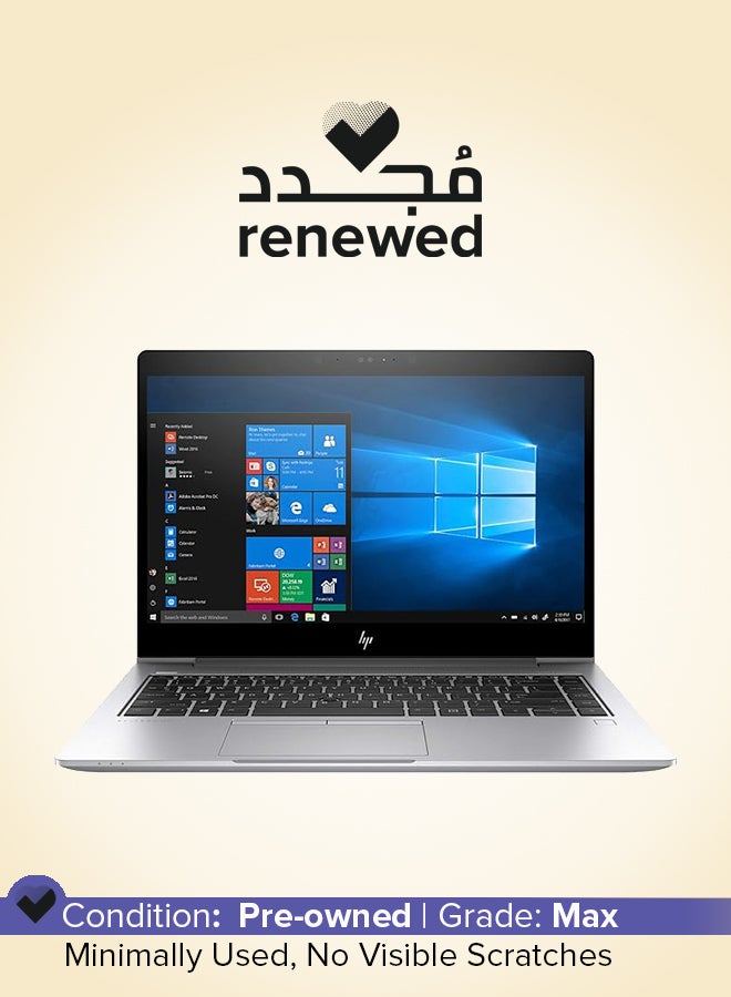 Compare Renewed  EliteBook 840 G5 Laptop With 14Inch HD Display,Intel Core i7Quad Core8th Gen16GB DDR4 RAM512GB SSDWindows 10 Pro English Silver at KSA Price
