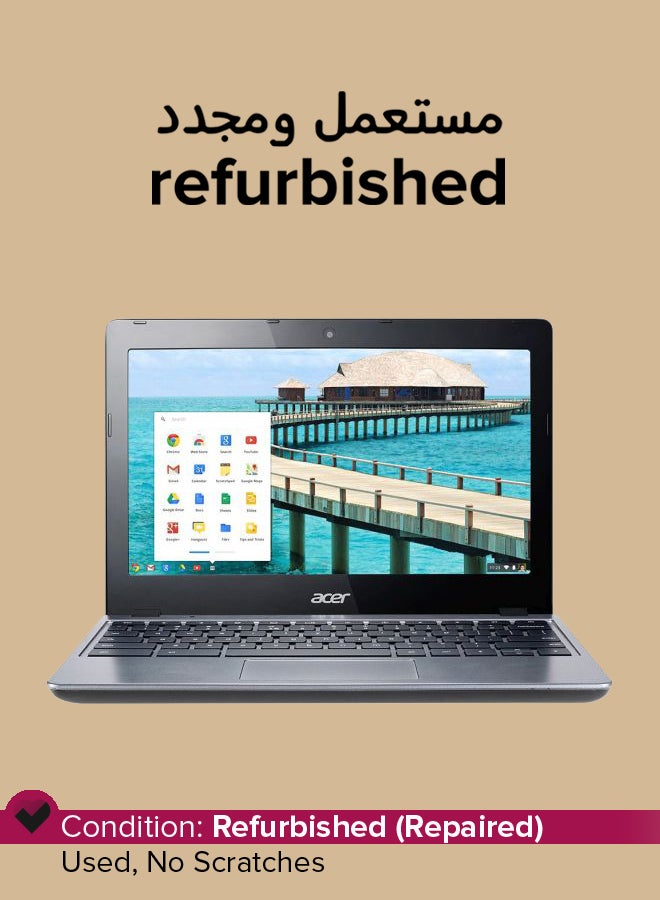 Compare Refurbished  Chromebook C720 Laptop With 11.6Inch Display,Celeron Processor2GB RAM16GB SSDIntel HD Graphics English Granite Grey at KSA Price