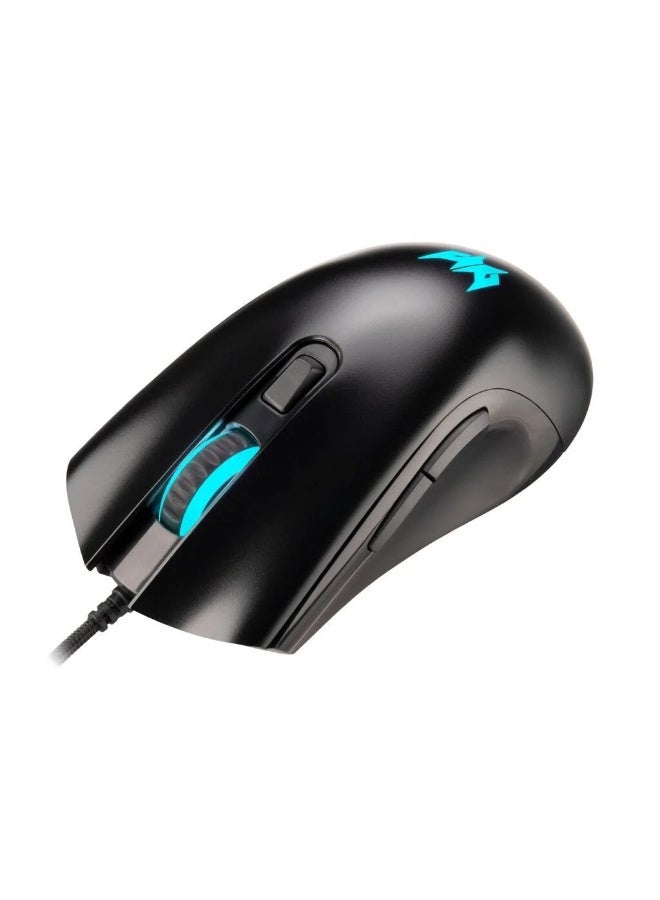 Compare Acer Predator Cestus 333 Gaming Mouse, Adjustable 16,000 dpi, Wired, 6 Programmable buttons, RGB Logo Illumination, Black at KSA Price