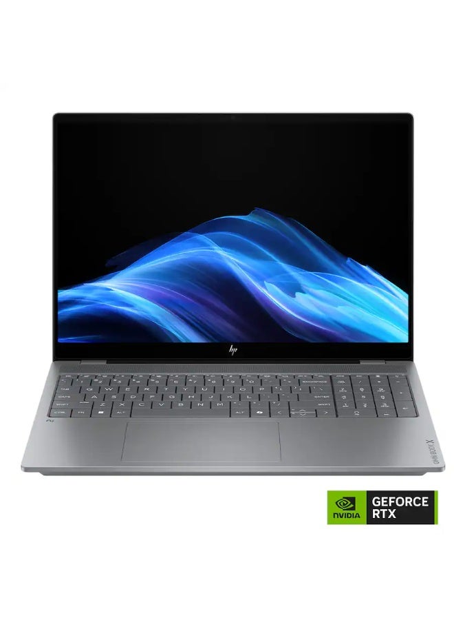 Compare OmniBook X 16BG0033DX   Intel Core Ultra 9 386H, 32GB, 1TB SSD, 16 Inch 2K 2048 x 1280  OLED TouchScreen 120Hz, NVIDIA GeForce RTX 5050 8GB, Windows 11 Home, English Meteor Silver at KSA Price