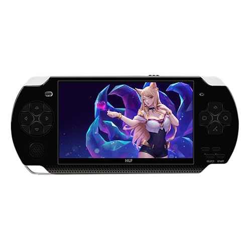 Compare HLF Video Game Console 4.3 inch 8GB Builtin 2000 Retrp Classic Games for Multiple Simulators Game can save multiple progress VideoMusicEBook Portable Console Gift for BoyfriendchildrenBlack at KSA Price