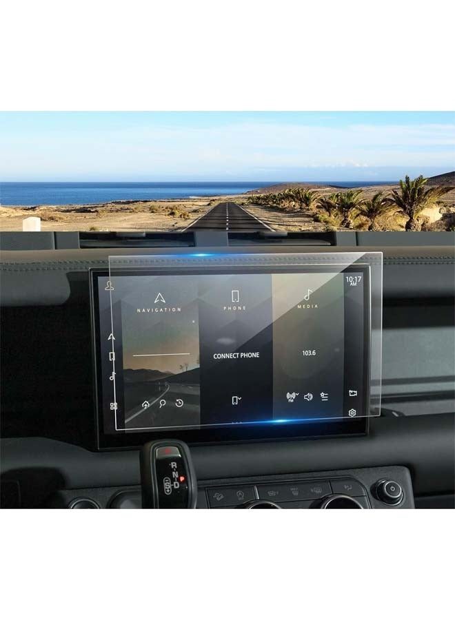 Compare Defender Screen Protector for Land Rover Defender Pivi Pro 11.4inch Touch Screen, 9H Tempered Glass 2023 2024 Defender 90&110&130 Accessories HD Transparent Protective Film 11.4 at KSA Price