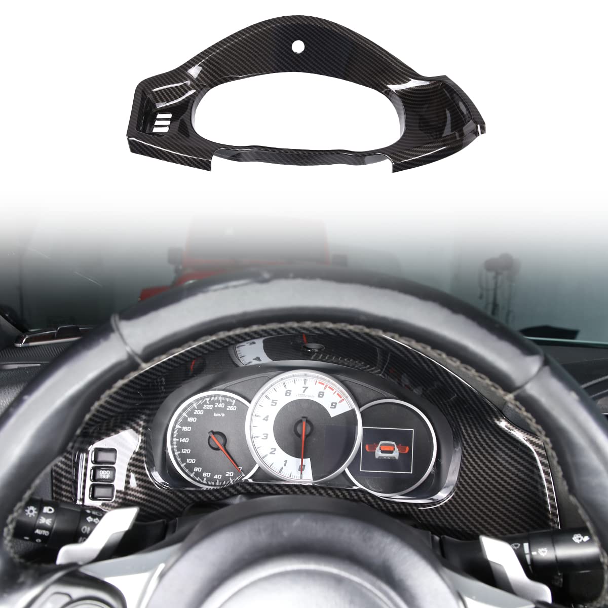 Dash board Instrument Panel Dial Trim Cover Frame…