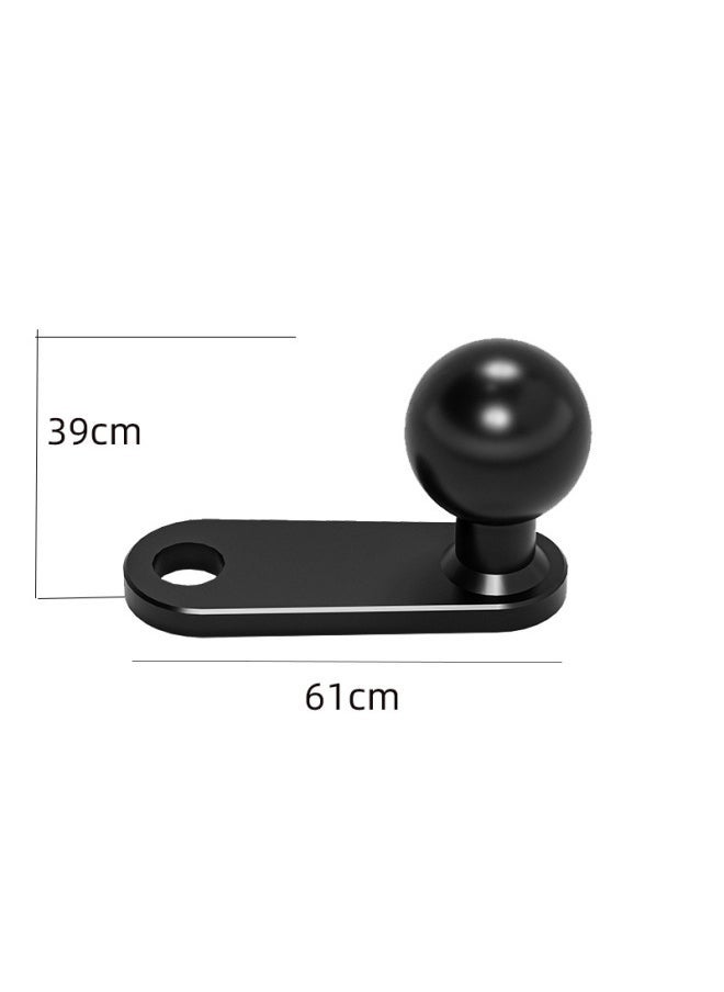 Compare Square CNC Aluminum Alloy Universal Ball Head Bracket Motorcycle Fixed Navigation Camera Rearview Mirror Base ConnectionColor:Lshaped Universal Ball Head Bracket at KSA Price
