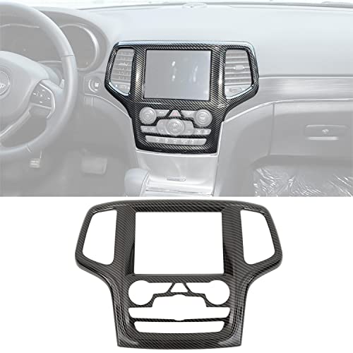 Compare Dashboard GPS Navigation Panel Trim Full Cover for 20142018 Jeep Grand Cherokee SRT8 ABS Interior Mouldings Black Carbon Fiber Look Car Styling 1Pack at KSA Price