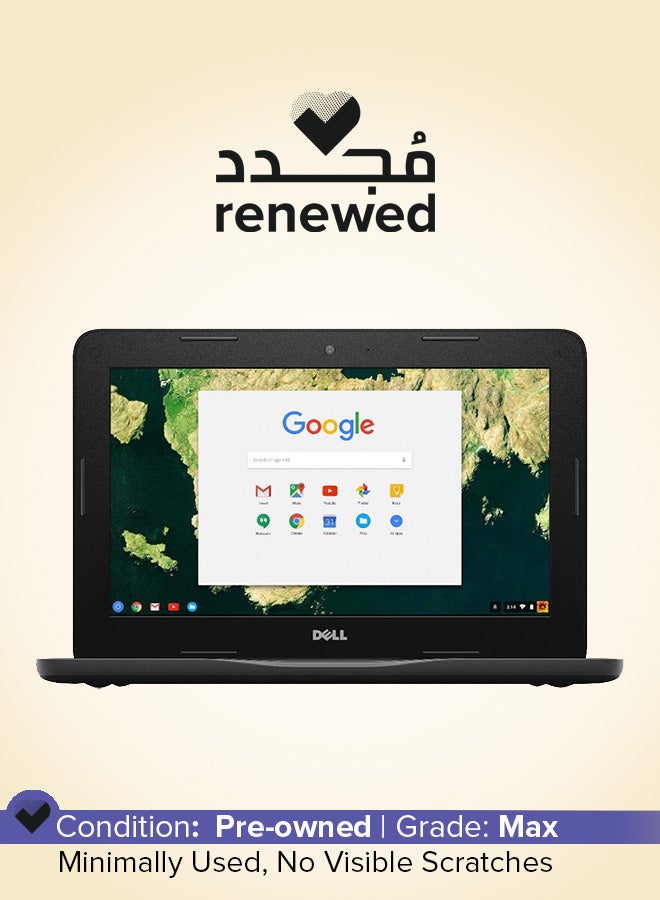 Compare Renewed  Chromebook 11 3189 2NN30 Convertible Laptop With 11.6inch IPS Touchscreen Display,Intel Celeron N3060@1.60Ghz Processor4 GB RAM32 GB SSDIntel HD 400 Graphics English Black at KSA Price