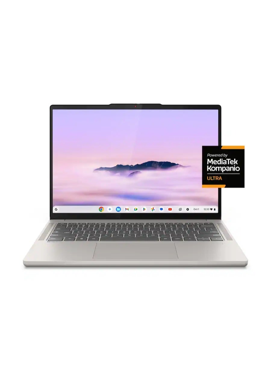 Compare Chromebook Plus 14 OLED 2K Touchscreen Laptop with Gemini  MediaTek Kompanio Ultra 910  16GB Memory  256GB Storage  Seashell Seashell at KSA Price