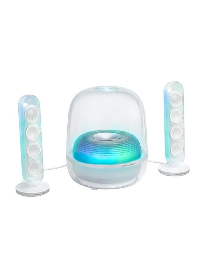 Compare Harman SoundSticks 5 Home Bluetooth Speaker, 3Way Speaker Design, SingleCable HDMI ARC Connectivity at KSA Price