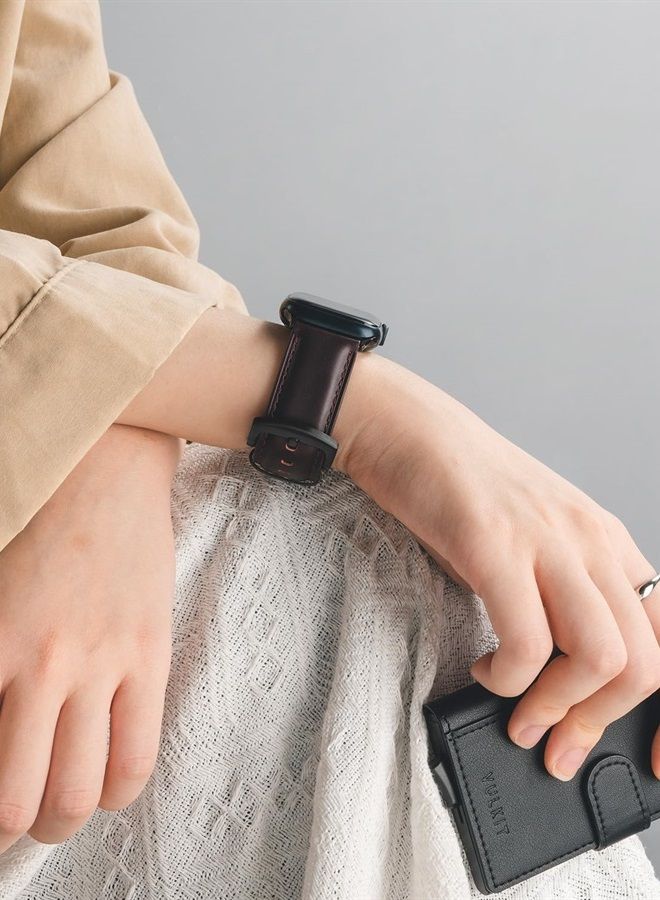 Vintage Leather Bands Compatible with Apple Watch…