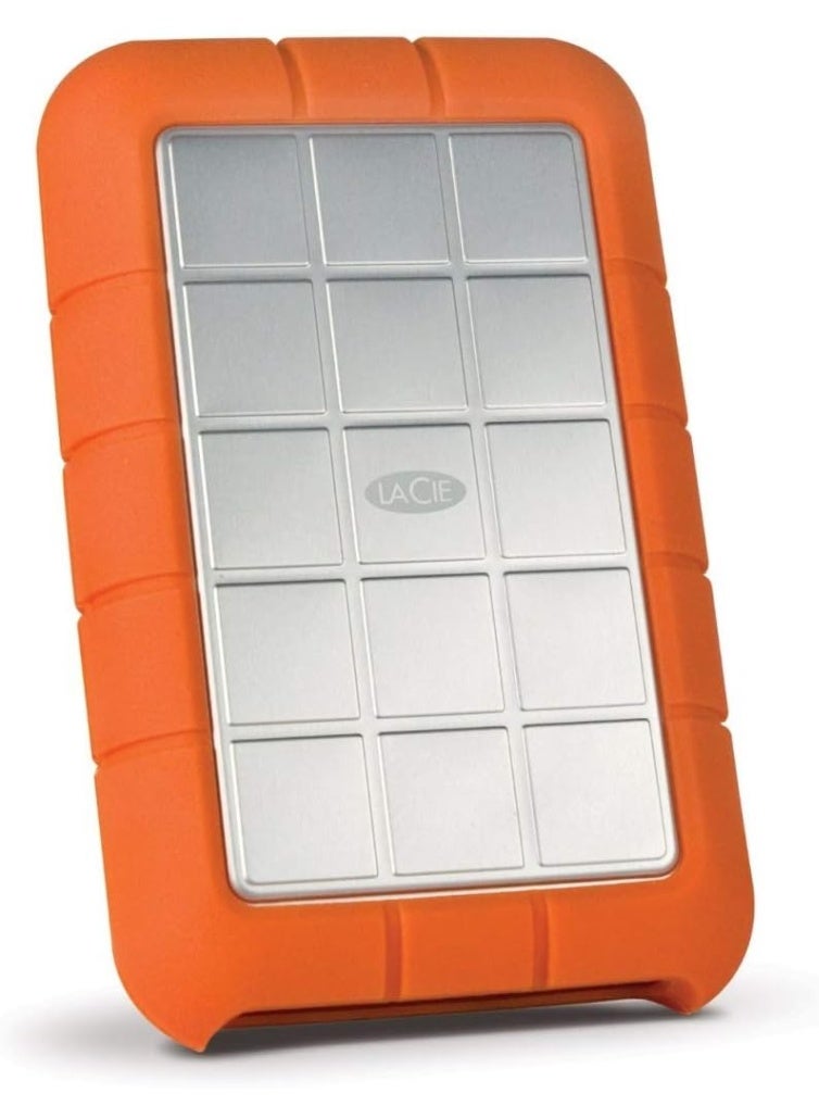 Compare LaCie Rugged Triple 1TB External Hard Drive Portable HDD USB 3.0 FireWire 800 compatible for Mac and PC Computer Desktop STEU1000400  Orange at KSA Price