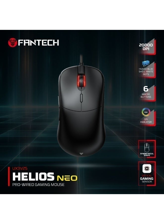 Compare FANTECH HELIOS II NEO UX3V2S ProWired Gaming Mouse with 20000 DPI at KSA Price