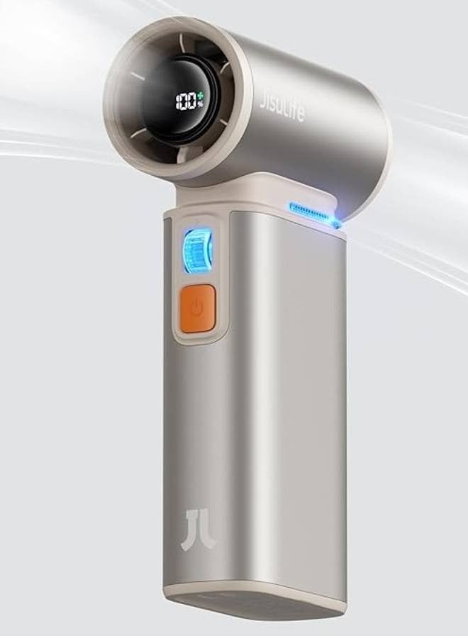 JISULIFE Handheld Fan Ultra 1, Mini USB Rechargeable…