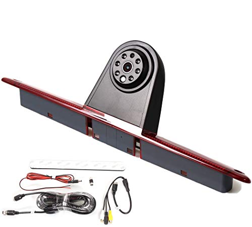 Compare RED WOLF 3rd Brake Light Backup Camera Roof Mount Fit for 20072018 MercedesBenz Sprinter Dodge Sprinter VW Crafter Vans Transporter Rear View Reverse Parking Camera 6 IR Night Vision Light at KSA Price