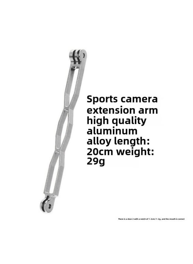 Compare Sports Camera Riding Helmet Extension Arm Extension Rod Bracket For GoPro1211insta360One X3Color:Silver 20cm at KSA Price