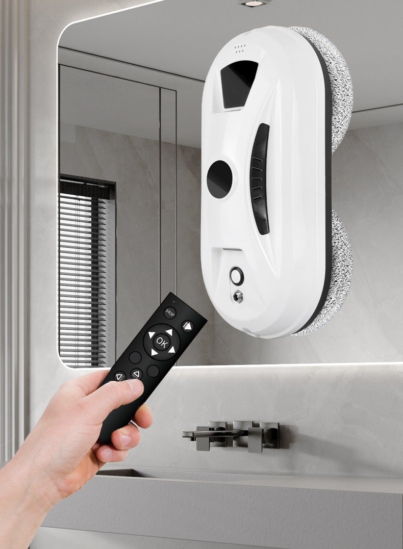 Window cleaning robot, smart high-rise building glass…