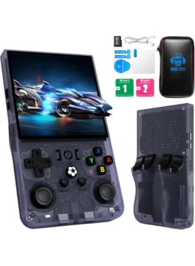 Compare R36MAX Retro Handheld Game Console – 64GB, 18,000+ Games, 4.0 IPS Display, Open Source Linux, HDMI Output, Portable for Kids & Adults – Gray at KSA Price