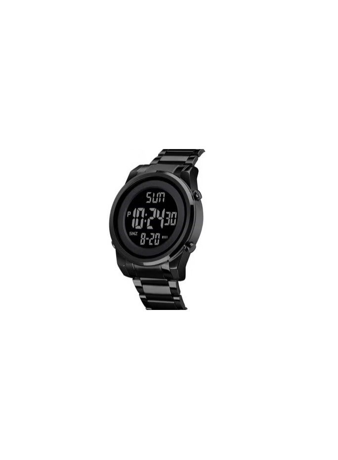 Compare Mens Digital Business Watch  52 mm  Black at KSA Price