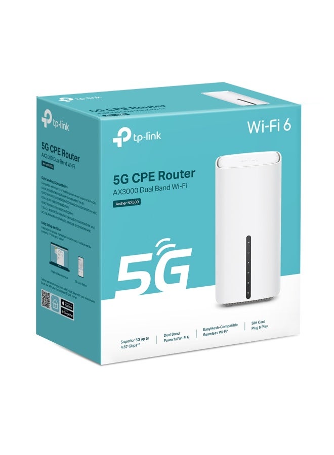 Compare TPLink Archer NX500 5G Router – WiFi 6, Dual Band, HighSpeed Internet for Home & Office at KSA Price