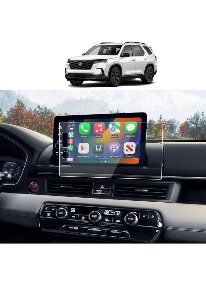 Compare Tempered Glass Screen Protector For 2023 2024 2025 Honda Pilot EXLTrailSportTouringEliteBlack Edition 9 Inch Touchscreen Accessories HD at KSA Price