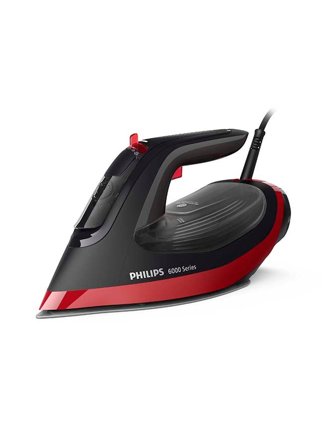 Compare 6000 Series Steam Iron High End Irons 300 ml 2800 W DST613046 BlackRed at KSA Price