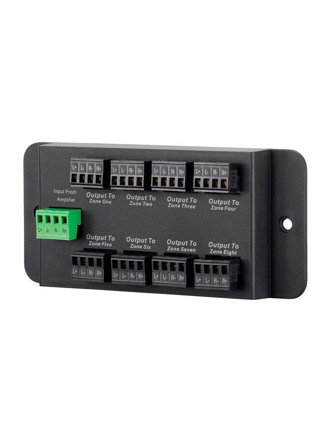 Compare 8 Zone Single Input Speaker Distribution Hub Connect Up To 8 Pairs Of Speakers To A Single Amplifier Or Receiver Black 138161 at KSA Price