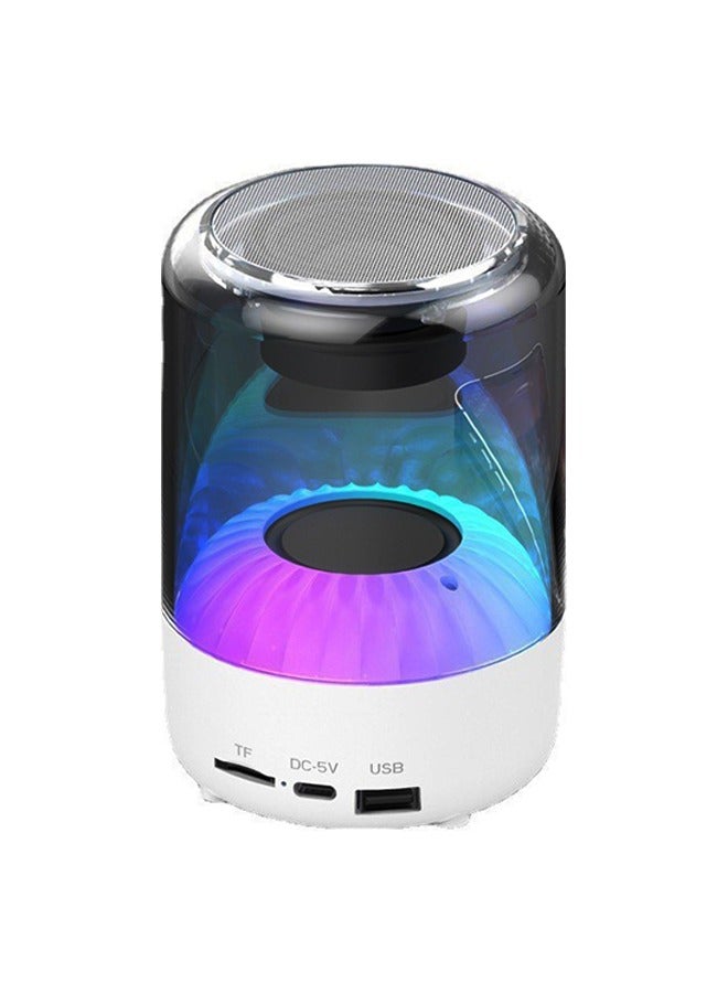 Bluetooth Speaker with LED Lamp Night Light, Color…