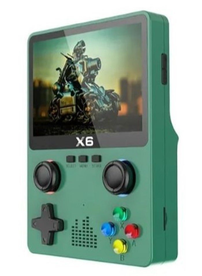 Compare X6 Video Game Console 3.5inch 10000+ Games 2 Player Game console 640X480 at KSA Price