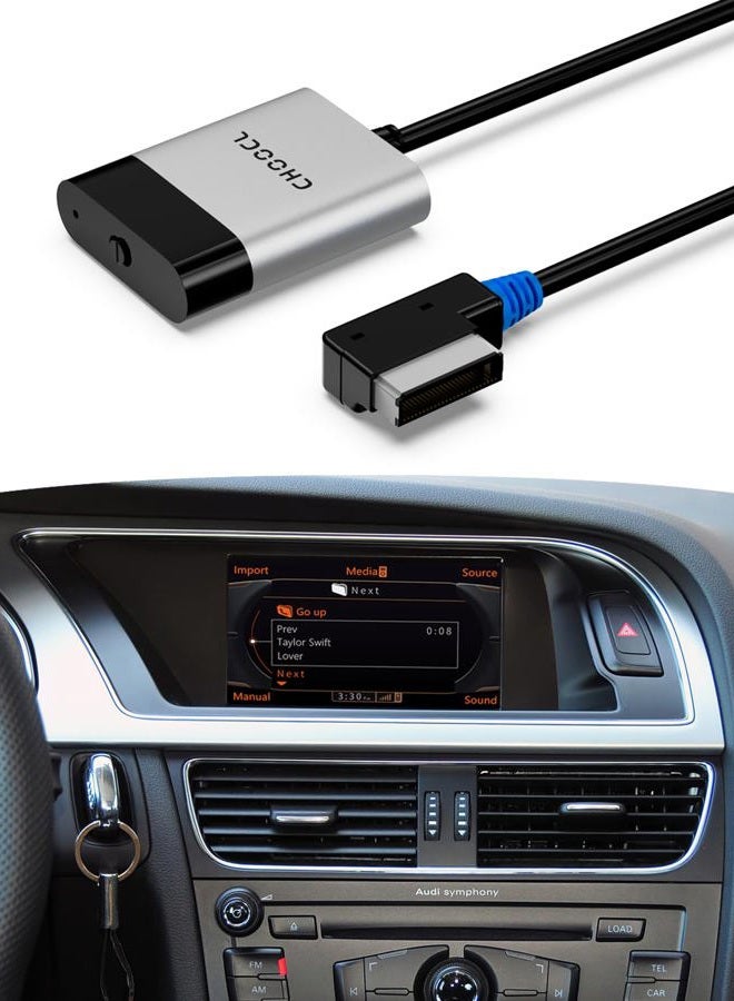 Compare Bluetooth 5.0 Car Adapter for Audi with AMI Interface, Mercedes & Volkswagen with MDI Connector, Bluetooth Receiver with aptXHD Sound for MMI 3G3G+ System(Audi Symphony,Audi Concert) at KSA Price