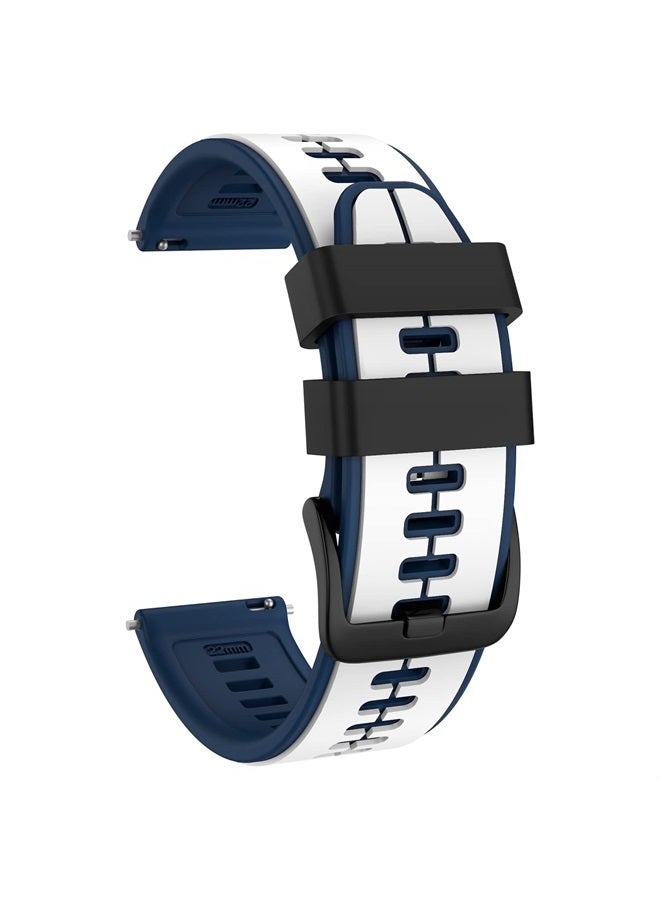 Quick Release Silicone Band 22mm Replacement for…