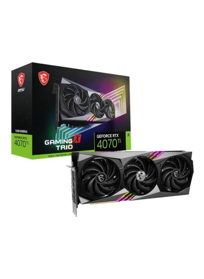 Compare VGA GeForce RTX 4070 Ti Gaming X Trio 12GB Black Black at KSA Price