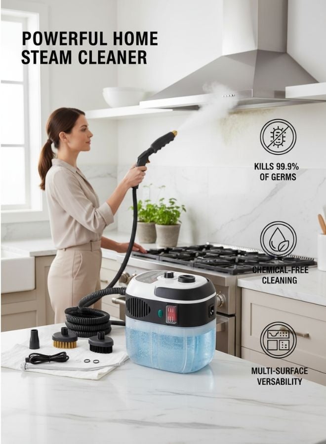 Portable High Pressure Steam Cleaner for Home and…
