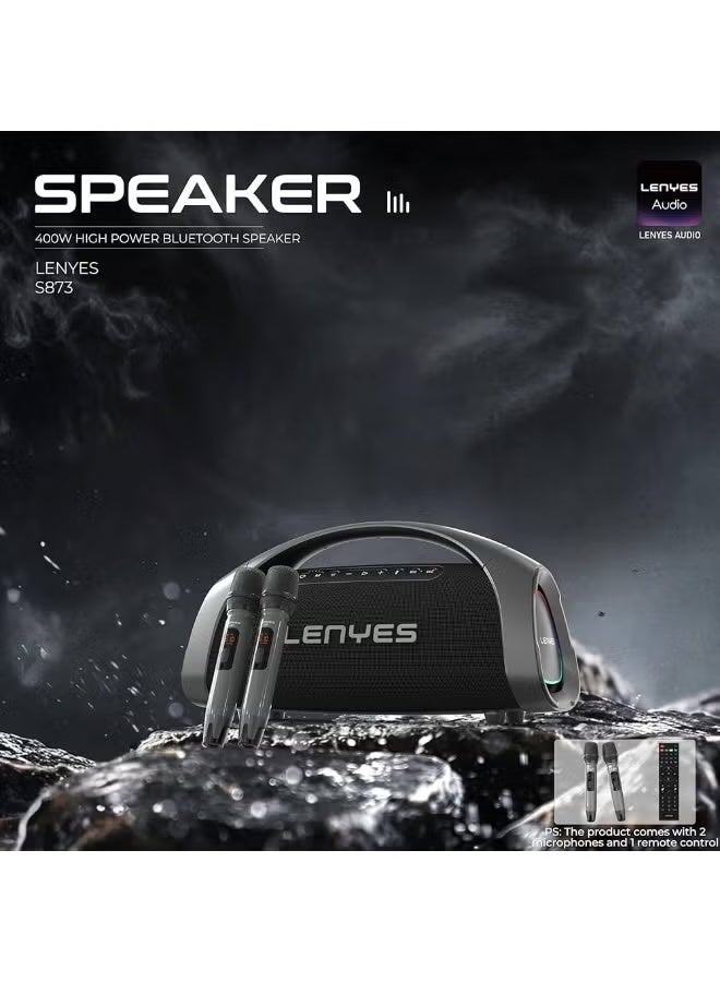 Lenyes S873 Wireless Party Speaker 400W | 30000mAh…
