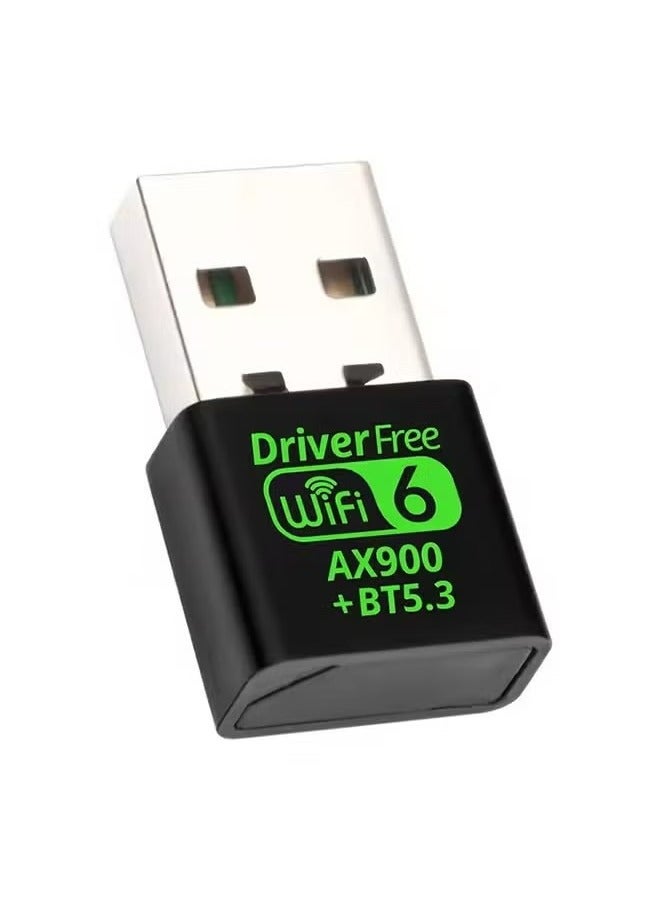 Compare Bluetooth Wireless USB WiFi Adapter, Mini WiFi 6 USB Adapter Dual Band 5GHz 600Mbps + 2.4GHz 286Mbps,USB Wireless Adapter for Desktop PC Laptop,Support Windows 11107 at KSA Price