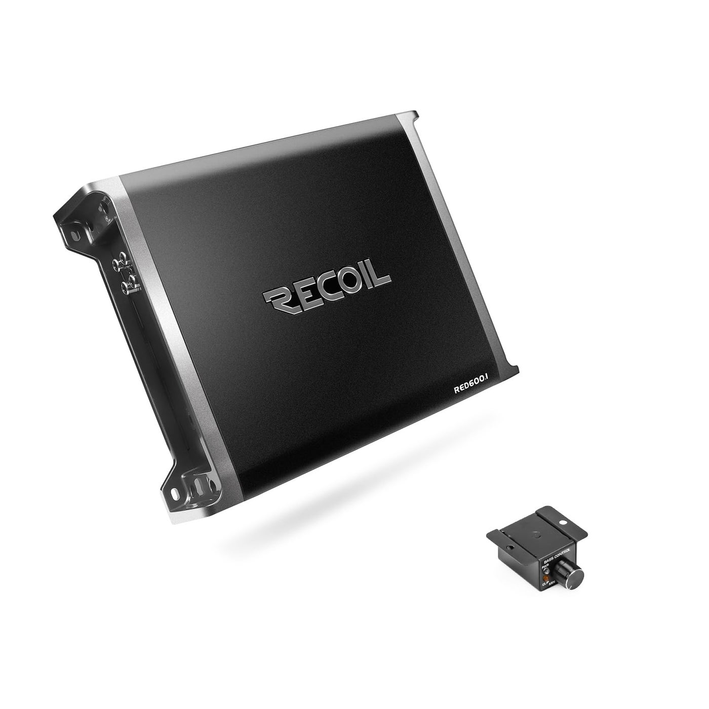 Compare Recoil RED6001 1320 Watts ClassD Car Audio MonoBlock Subwoofer Amplifier 1 Ohm Stable Remote Bass Knob Included at KSA Price