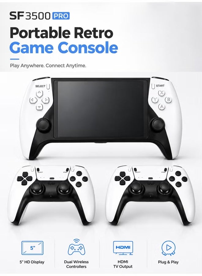 SF3500 PRO Portable Retro Game Console, 5-Inch…