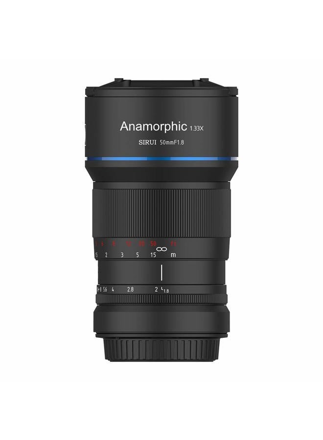 SIRUI 50mm F1.8 1.33X APS-C Anamorphic Lens for…
