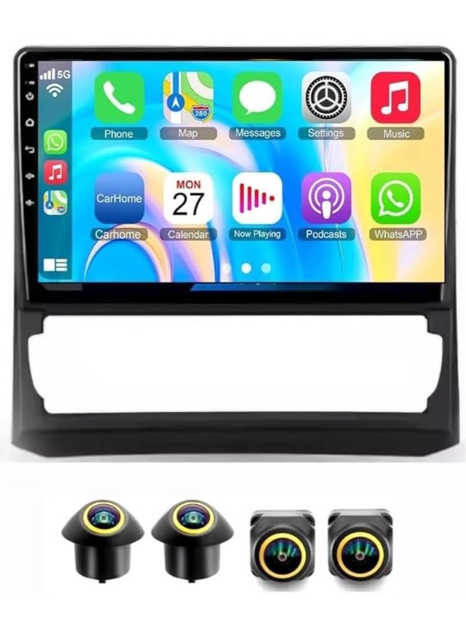 Compare Android Car Stereo for Toyota Innova 20152024 4GB RAM 64GB ROM Support Carplay, MLink WiFi BT, Radio GPS, 9 Inch IPS.QLED, Fast interface, Touch Screen with 360D Camera Included at KSA Price