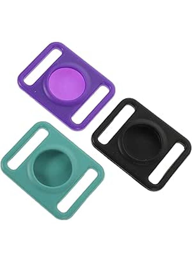 Compare AirTag Loop Holder Case 3 Pack Anti Scratch Protective Cover Blue at KSA Price