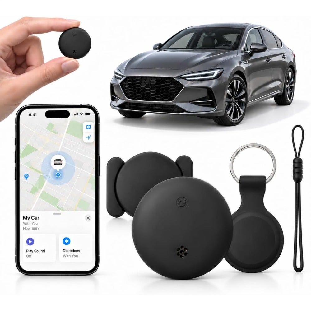 Compare Bluetooth Car Finder, Magnetic Item Tracker for iOS and Android, 1 Pack at KSA Price