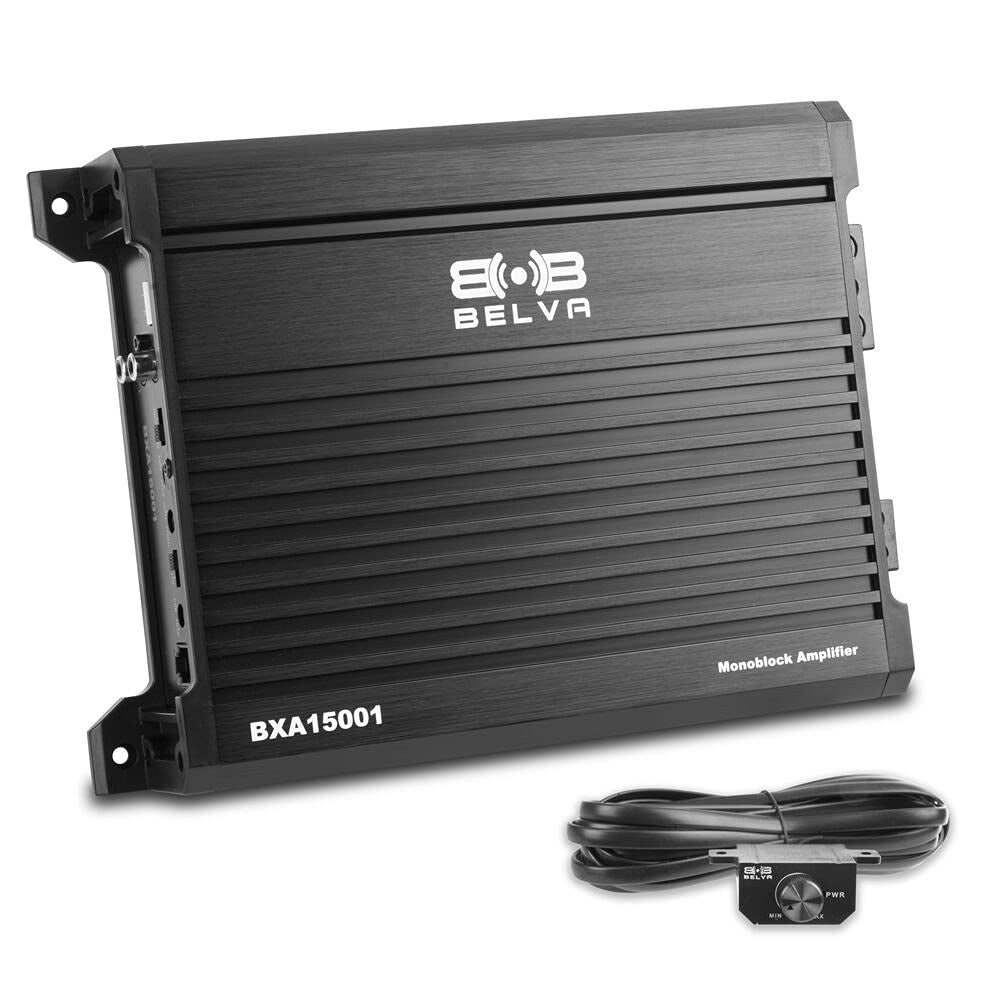 Belva BXA15001 1500W Peak BX-Series 2-Ohm Stable Class-A/B…