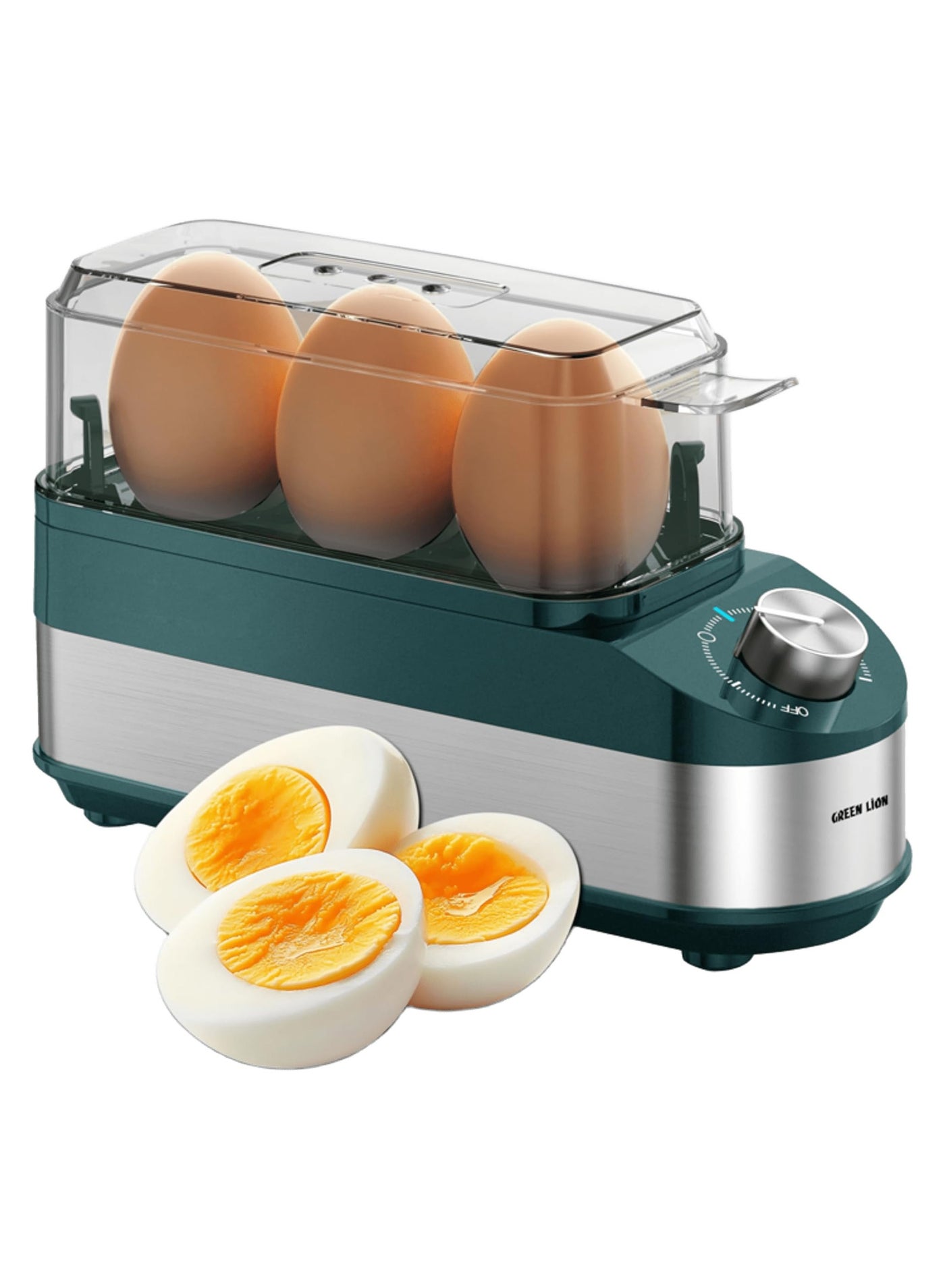 Egg Cooker with 3 Egg Capacity, Auto Shot…