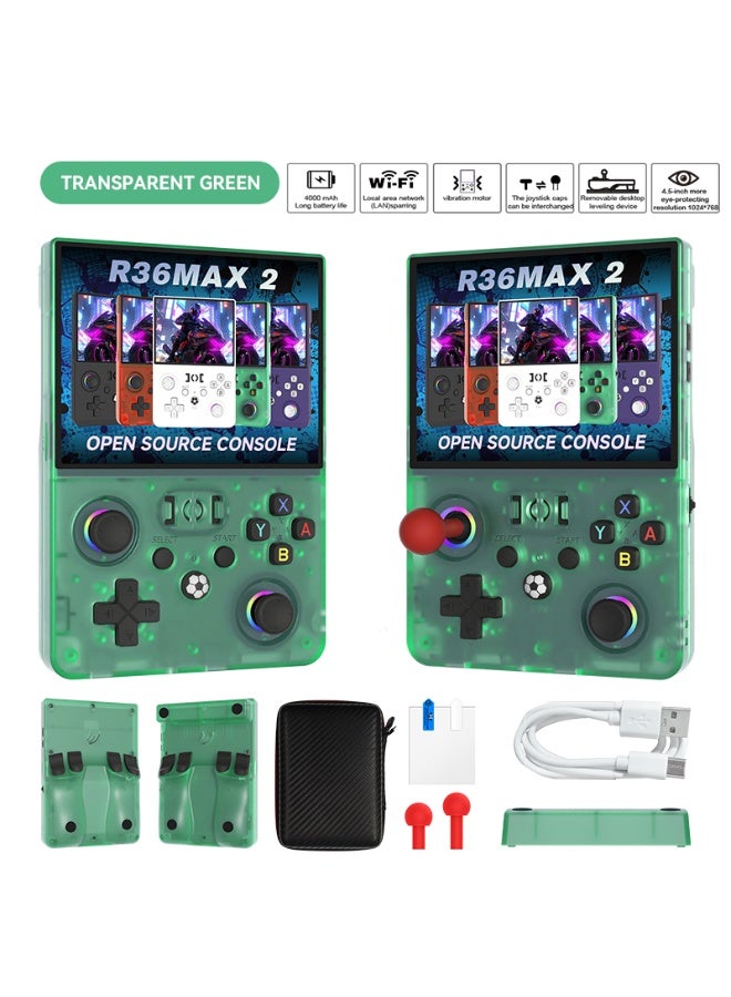 Hot Retro R36MAX 2 Handheld Game Console 4.5…