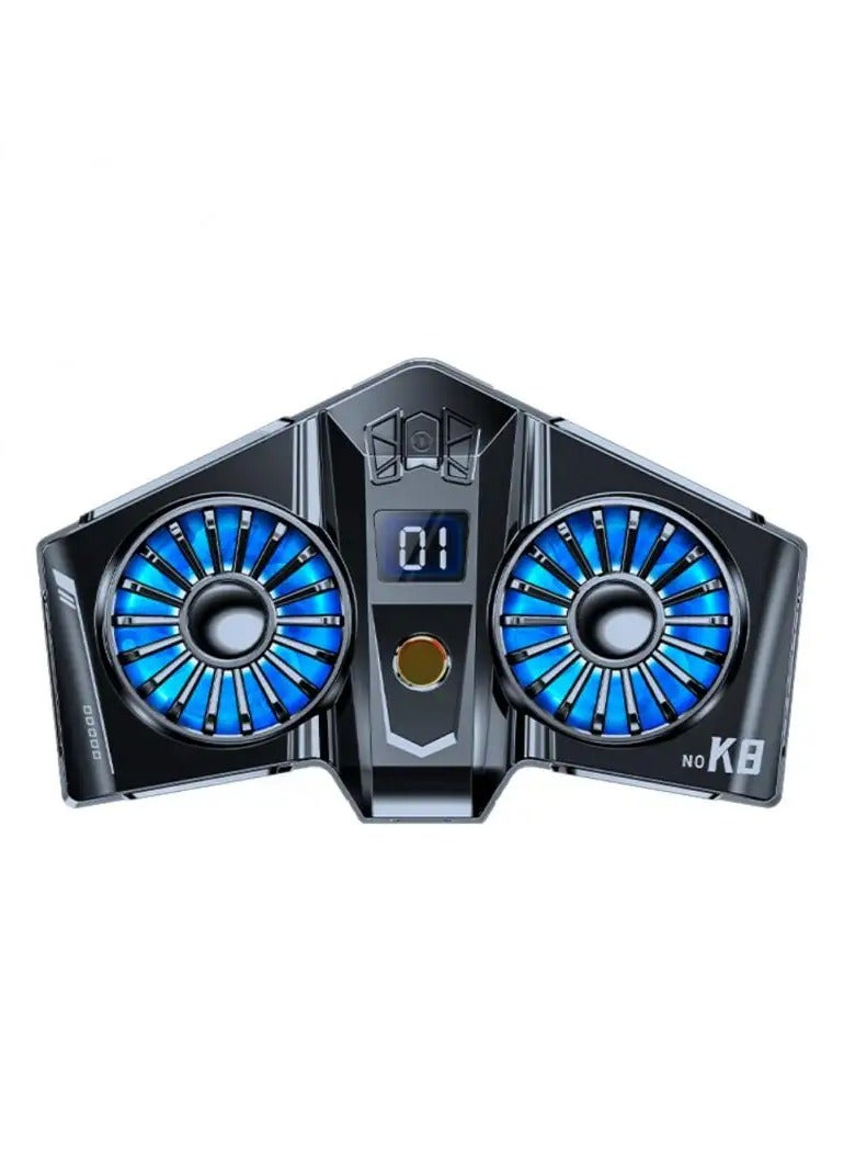K8A Magnetic Radiator Dual Cooling Fan Cooler…