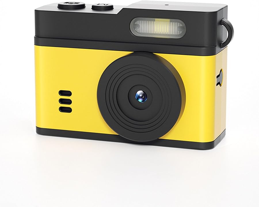 Compare Vbestlife Keychain Camera 1080P HD 12MP Compact with LED Fill Light 0 96 Inch Screen Black Yellow at KSA Price