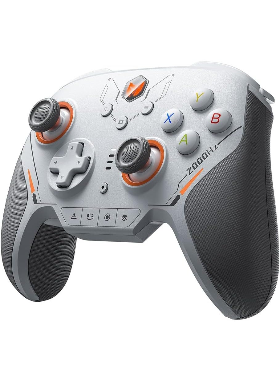 Compare BIGBIG WON Blitz 2 Wireless Gaming Controller, TMR Magnetic Joysticks, 2000Hz Polling Rate, 1000Hz Gyroscope, 16 Mechanical Buttons, NearLink Bluetooth Wired MultiMode Gamepad for PC Windows Nintendo Switch Android iPhone iPad at KSA Price
