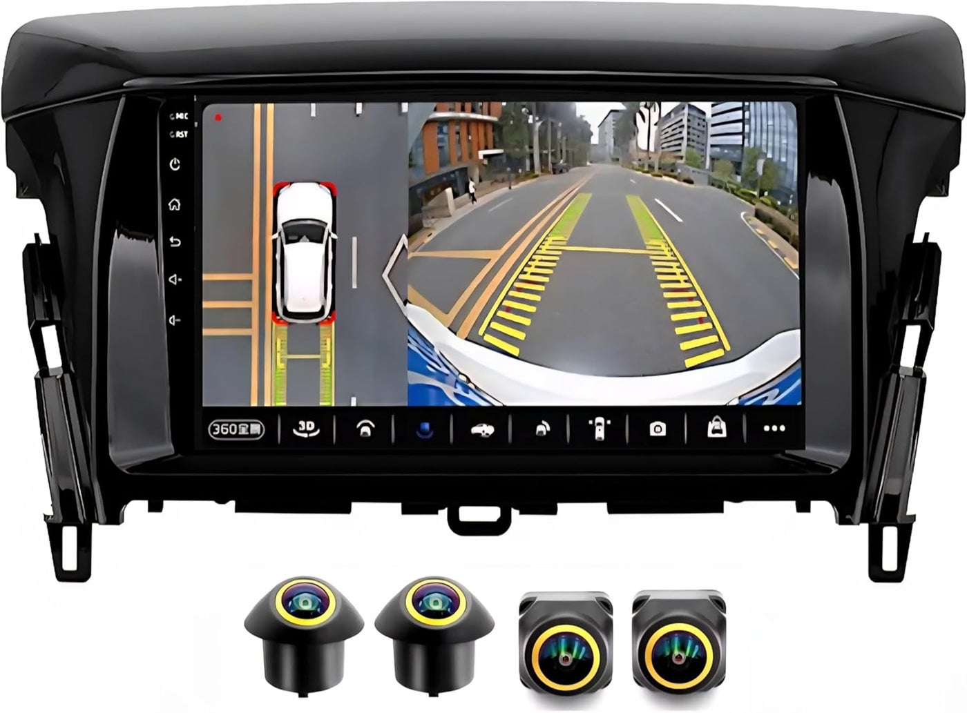 VIEREX 9-Inch Car Stereo for Mitsubishi Eclipse…
