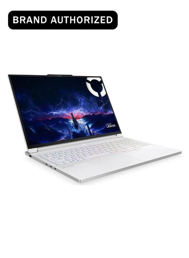 Compare Legion 7 16IAX10 Gaming Laptop, Intel Core Ultra 7 255HX Processor, 32GB DDR5 RAM, 2TB SSD, NVIDIA GeForce RTX 5060 8GB GDDR7, 16 WQXGA 240Hz OLED Display, DOS, PerKey RGB Backlit , 1 Year Warranty | 83KY001PAX EnglishArabic Keyboard EnglishArabic Glacier White at KSA Price